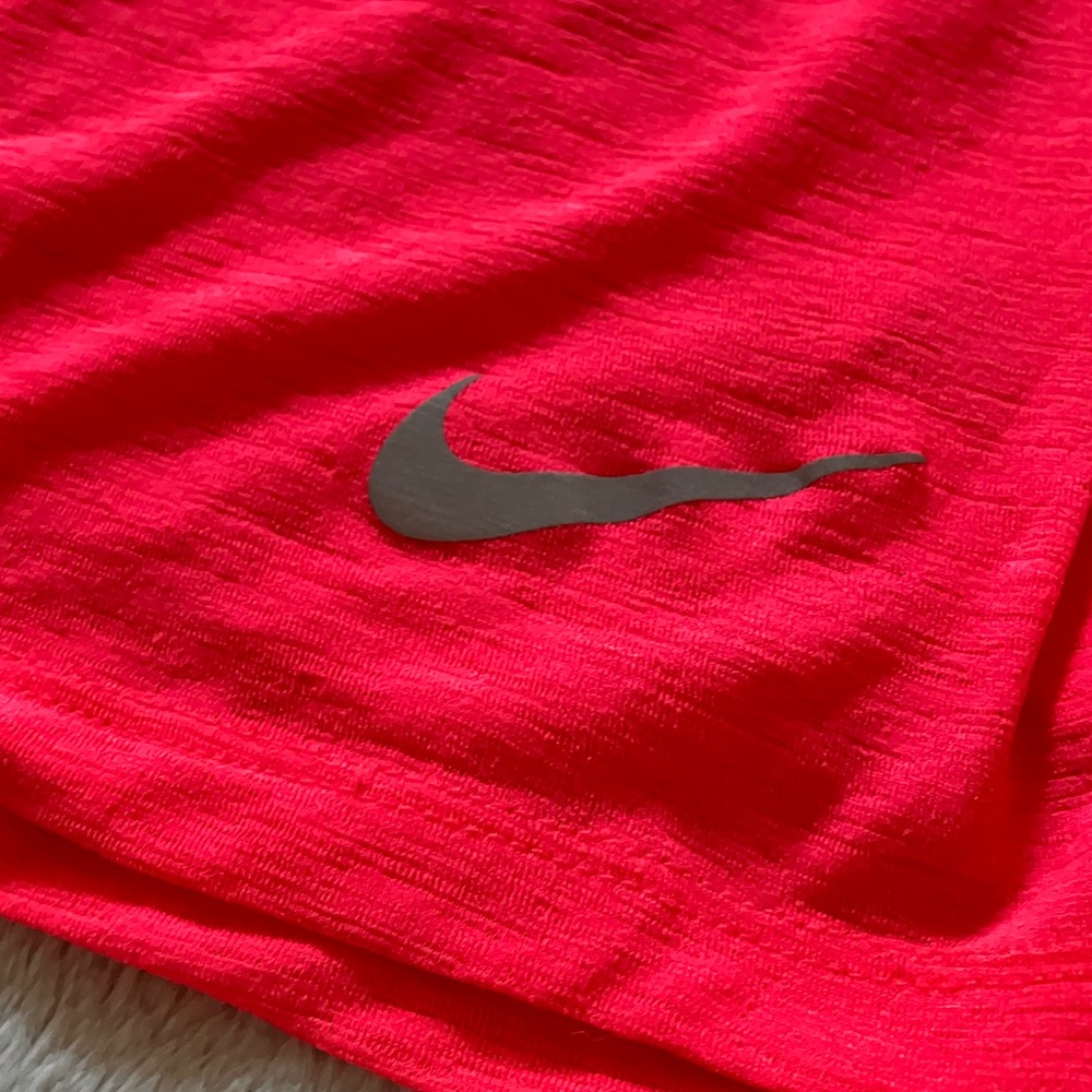 Nike Women's Pink Tank Top Medium Running Active Lightweight Racerback Sheer - Picture 4 of 15